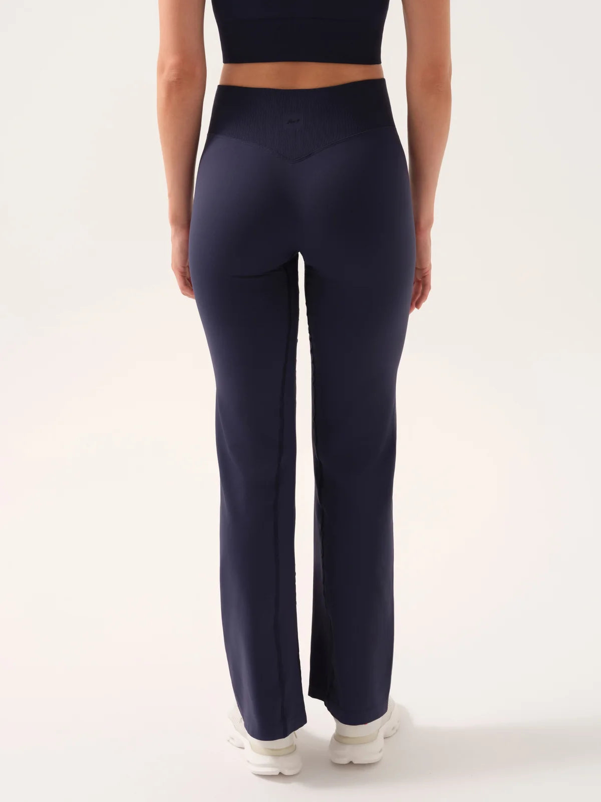 Motion High-Waisted Flared Leggings - Navy