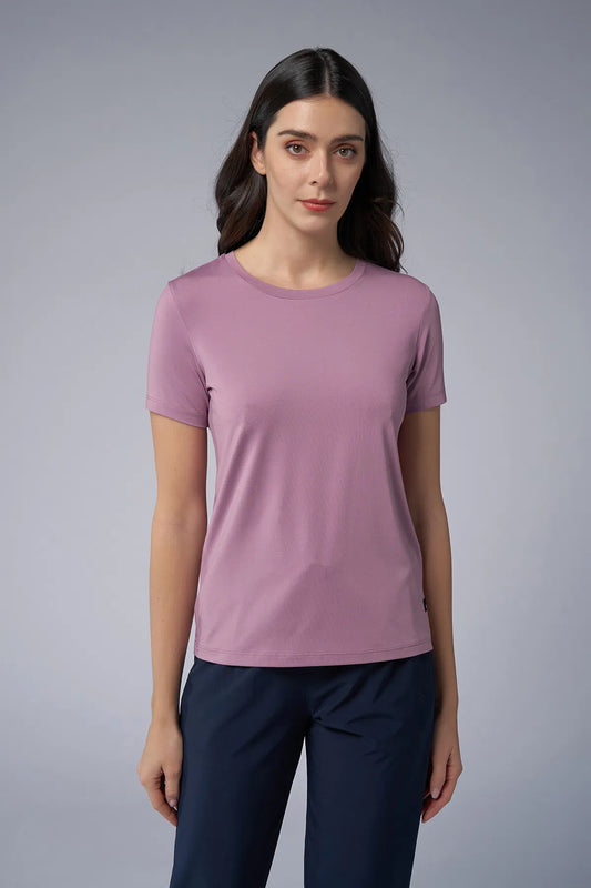 Light Purple Basic T.Shirt