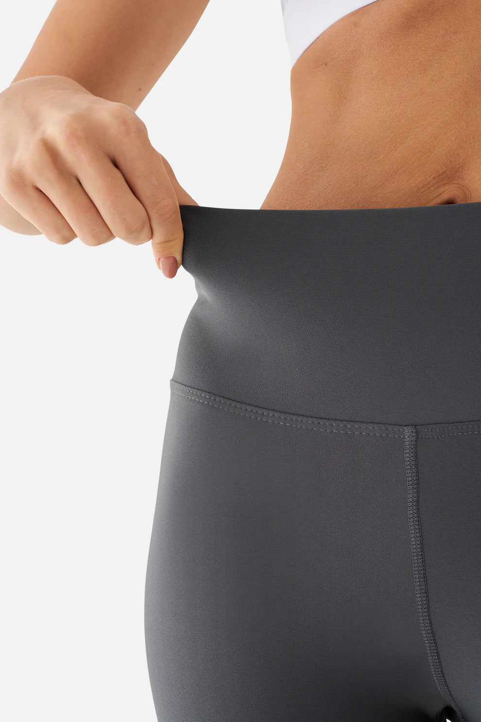VIOLET BIKER SPORTS TIGHTS D.GREY