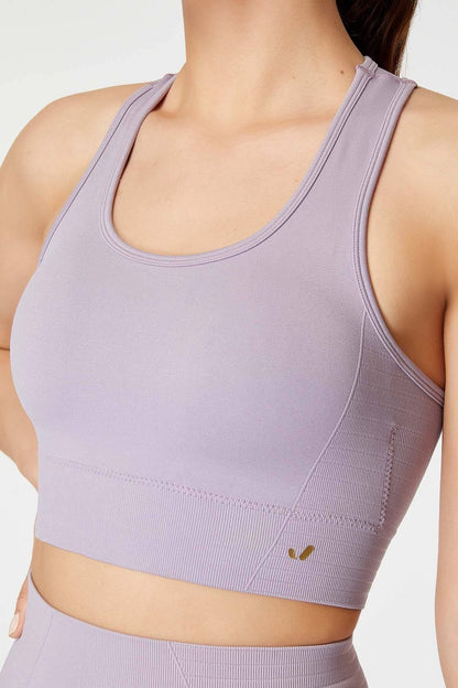 Gela Double Layered Sports bra in Purple