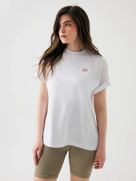 Aura Oversized T.shirt / White