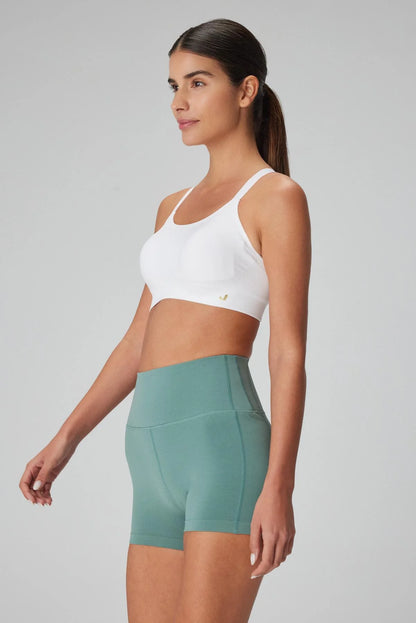 Bauru White Sports Bra