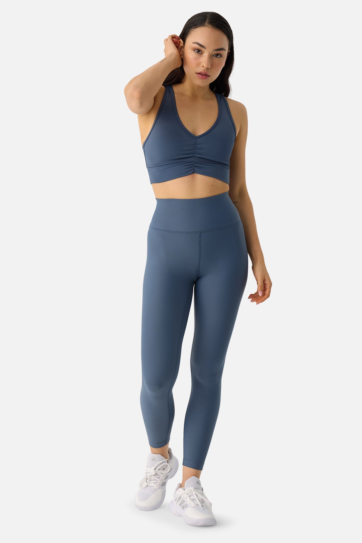 Liora High-Rise Soft 7/8 Leggings/ Blue