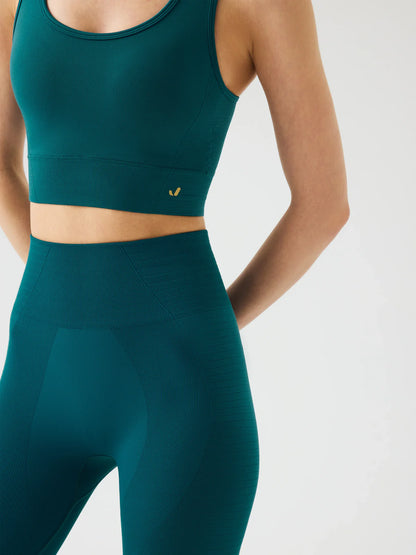 Gela Double Layered Sports bra in Petrol