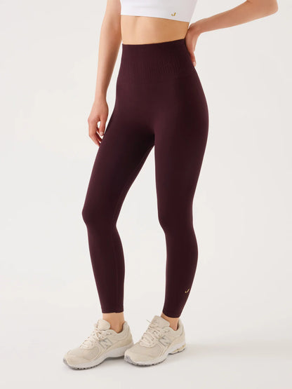 Luz Dark Burgundy Leggings