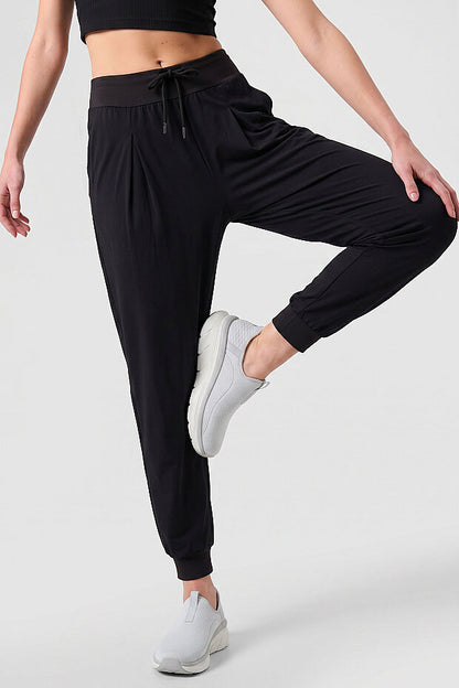 Basic -Fit Yoga Pants/ Black