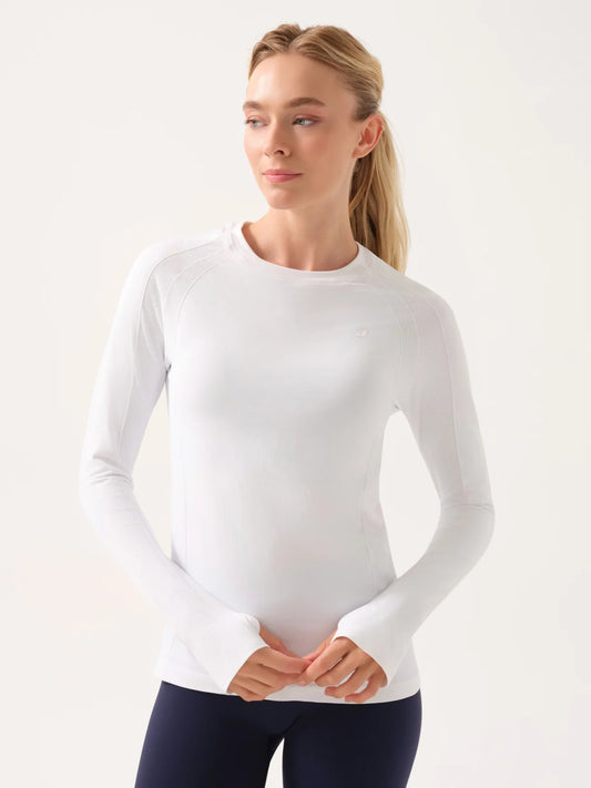 Motion Long-Sleeve T.shirt/ white