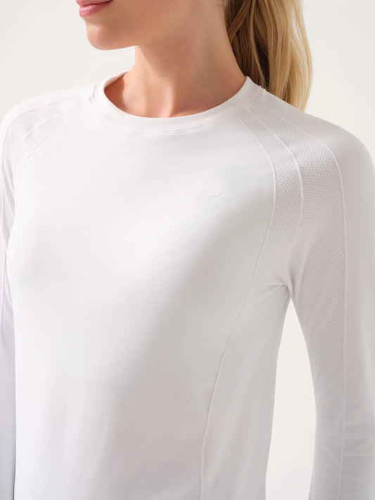 Motion Long-Sleeve T.shirt/ white