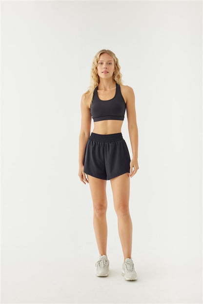 ROSE DYNAMIC SPORTS SHORTS BLACK