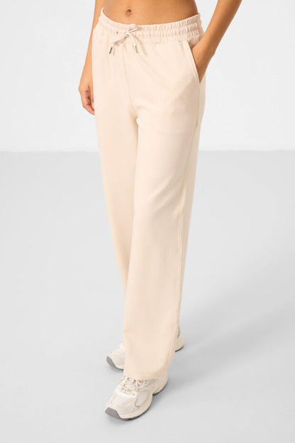 Beige Soft Textured Hooded Oversize Women's Tracksuit