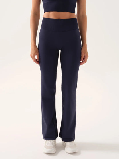 Motion High-Waisted Flared Leggings - Navy