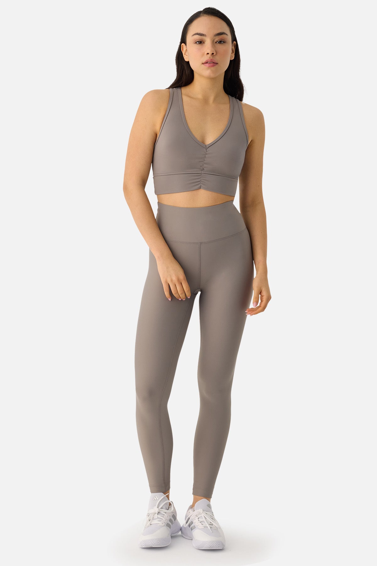 Liora High- Rise Soft 7/8 Leggings / Stone