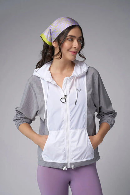 White-Grey Light Jacket