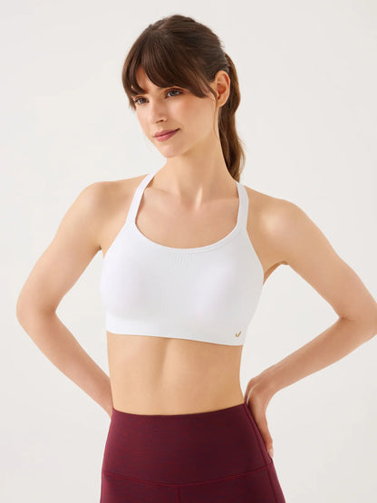 Bauru White Sports Bra