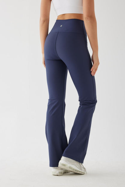 Carmen Flare Navy Pocket Sports Pants