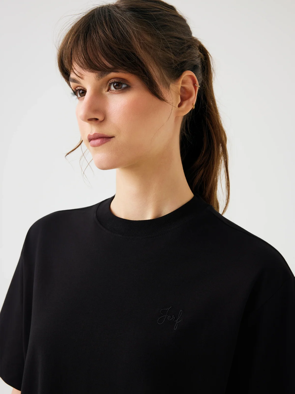 Aura Oversized T.shirt / Black