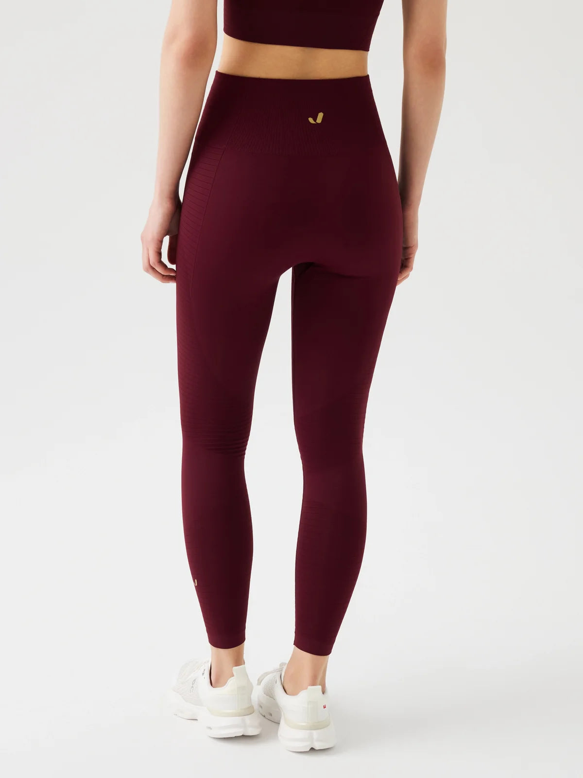Gela Burgundy leggings