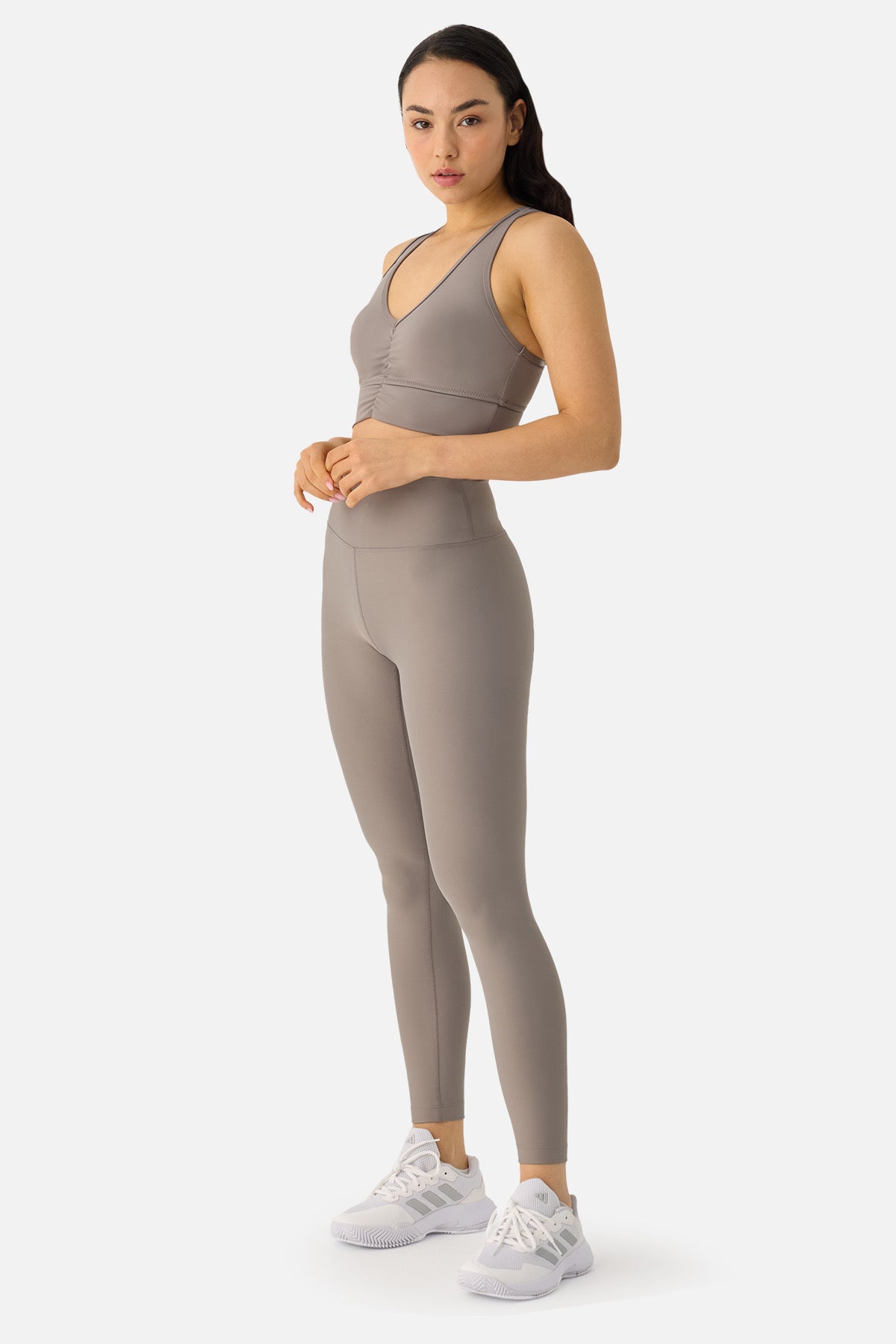 Liora High- Rise Soft 7/8 Leggings / Stone