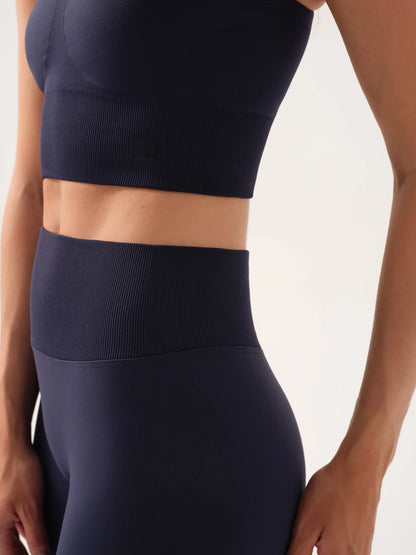 Motion High-Waisted Flared Leggings - Navy
