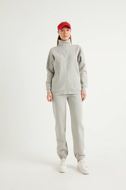 Urban Comfort Tracksuit: Non Hooded Edition