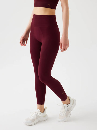Gela Burgundy leggings