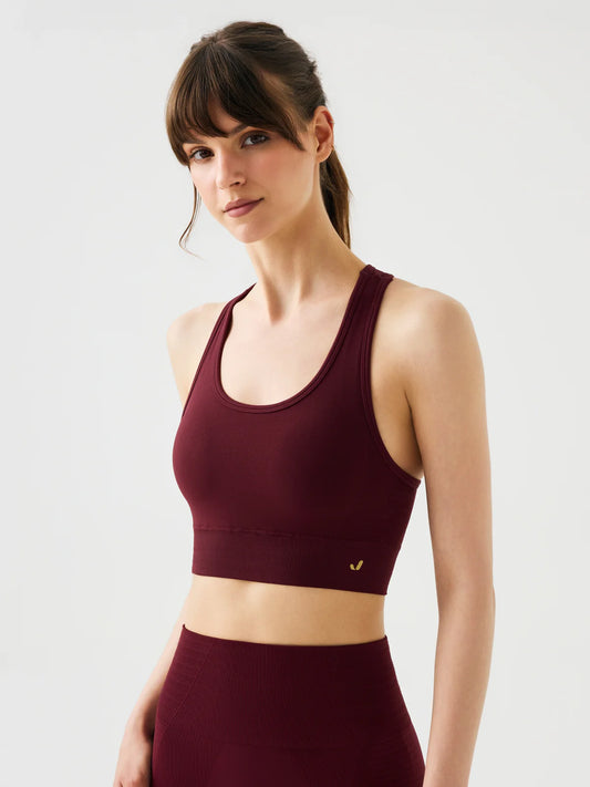 Gela Claret Red sport’s Bra