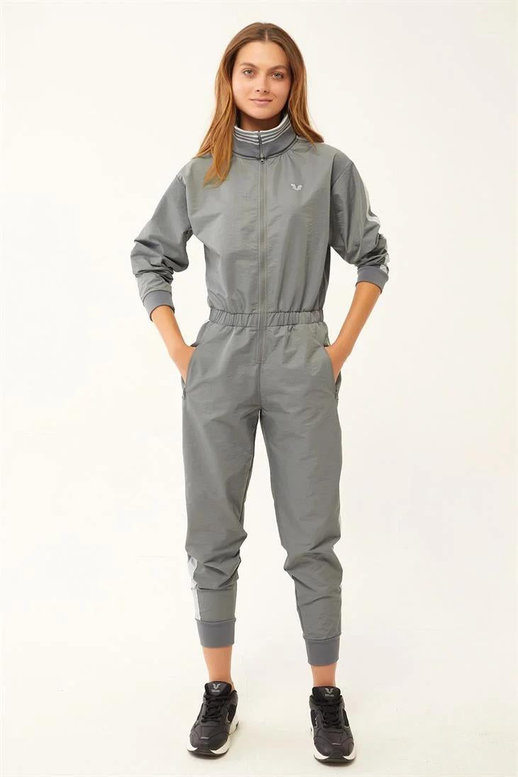 Water-proof Overalls in Greenish Grey