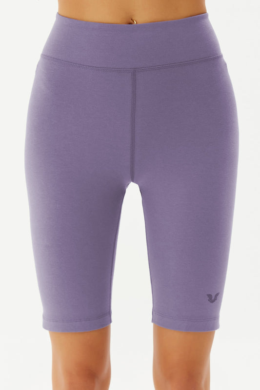 Biker Shorts- Purple
