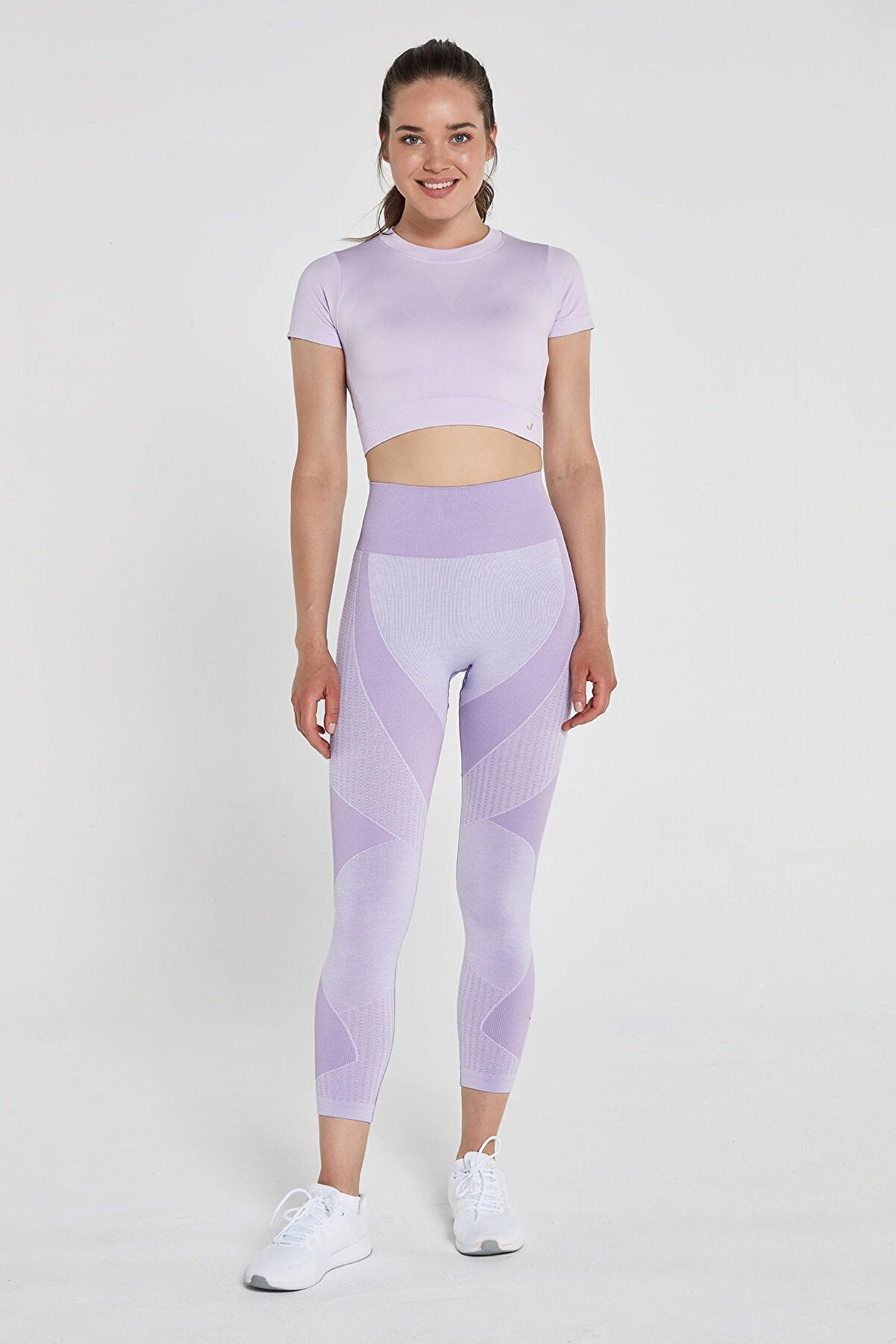 Captive Purple Crop top
