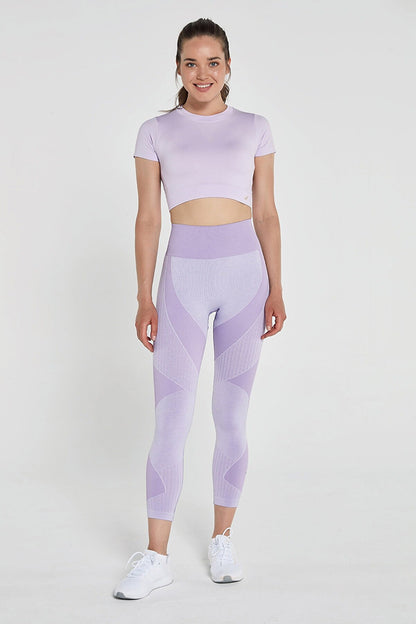 Captive Purple Crop top