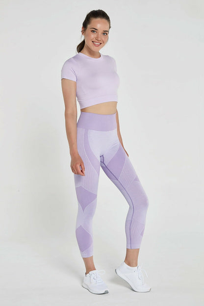 Captive Purple Crop top